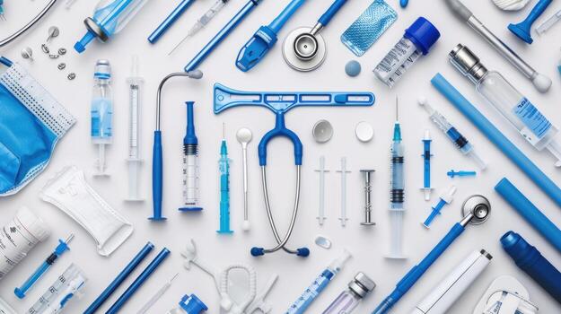 Sample image for medical component inspection